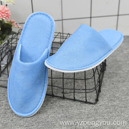 Fashion high grade clear terry slippers